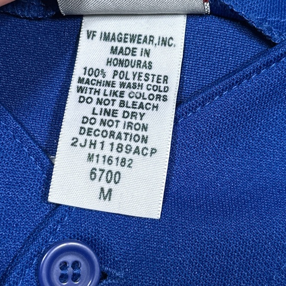 Vintage Y2K Majestic Toronto Blue Jays Josh Johnson 55 Baseball Jersey Mens M - Picture 8 of 11